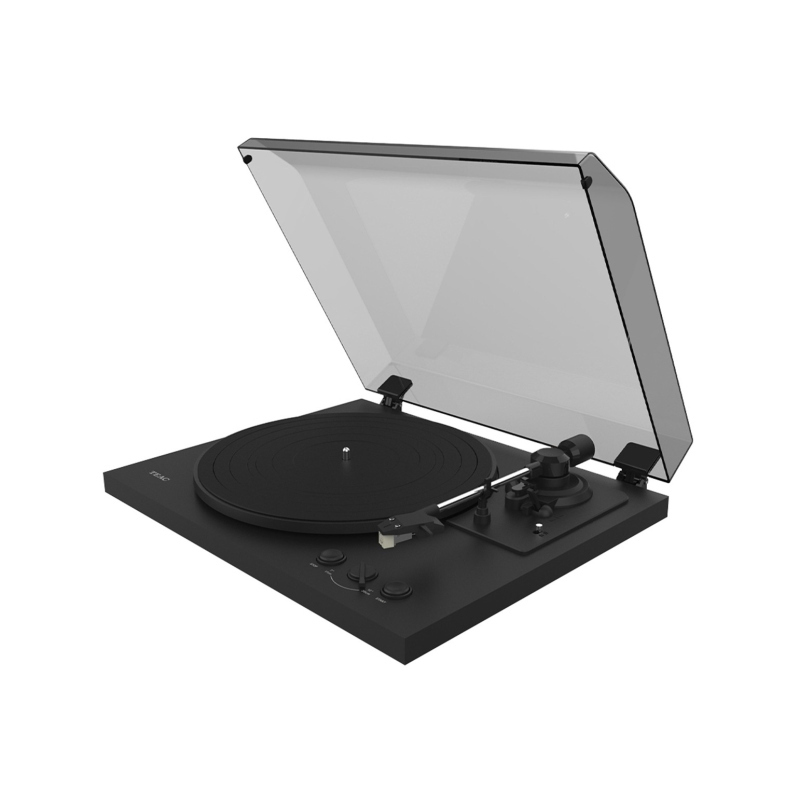 Teac tn-175-b giradischi con trasmissione a cinghia nero completamente automatico