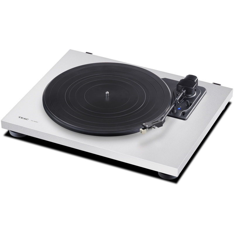 Teac tn-180bt-a3 giradischi con trasmissione a cinghia nero, bianco semiautomatico