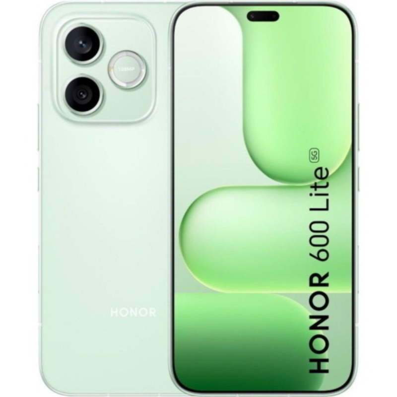 Honor 600 lite 5g dual sim 6.6 octa core 256gb ram 8gb 5g tim sprout green