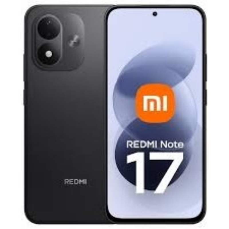 Xiaomi redmi 17 4g 4/128gb black dual sim - (garanzia europa - no brand)