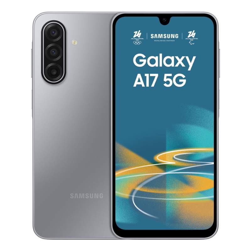 Samsung galaxy a17 5g 17 cm (6.7\) dual sim ibrida android 15 usb tipo-c 4 gb 128 gb 5000 mah grigio