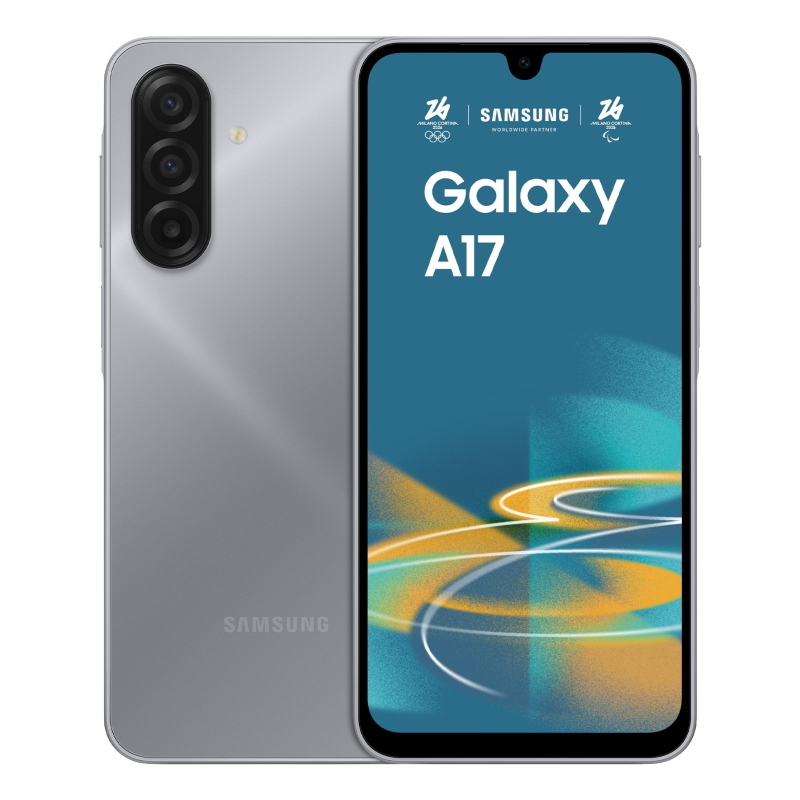 Samsung galaxy a17 17 cm (6.7\) dual sim ibrida 4g usb tipo-c 4 gb 128 gb 5000 mah grigio