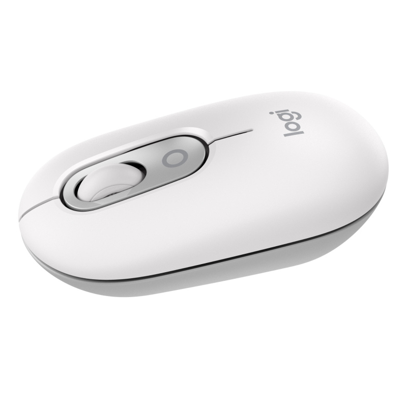 Logitech Bianco Pop Mouse Bluetooth® Ottico 4 Tasti 4000 Dpi Dispositivi Easy Switch 3, Rotella Di Scorrimento Integrata - Immagine 7
