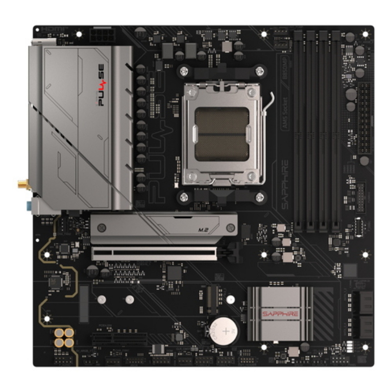 Pulse b850m wifi amd b850 socket am5 micro atx - Immagine 8