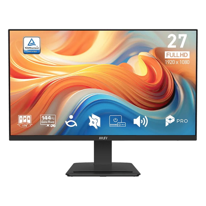 Msi pro mp273de e14a monitor pc 68,6 cm (27\) 1920 x 1080 pixel full hd lcd nero