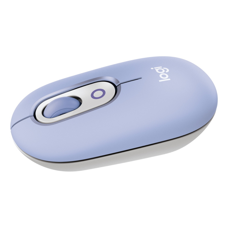 Logitech Viola Pop Mouse Mouse Wireless Compatto Con Funzione Emoji Personalizzabile - Immagine 4