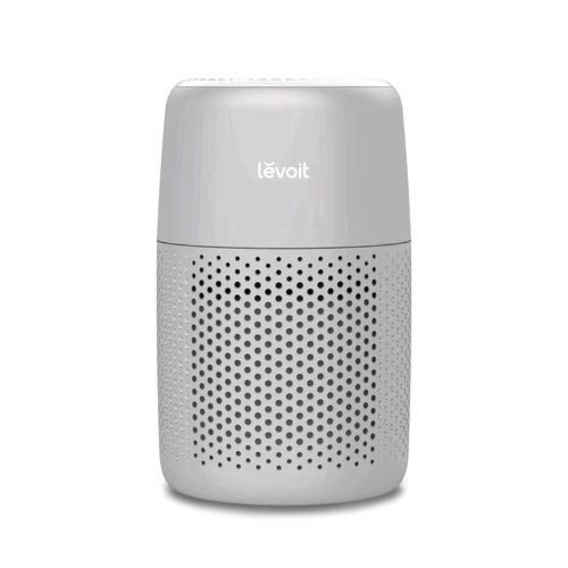 Levoit core mini pro purificatore d`aria per ambienti fino a 15 mq 3 velocita` filtrazione a 3 stadi controllo touch grigio