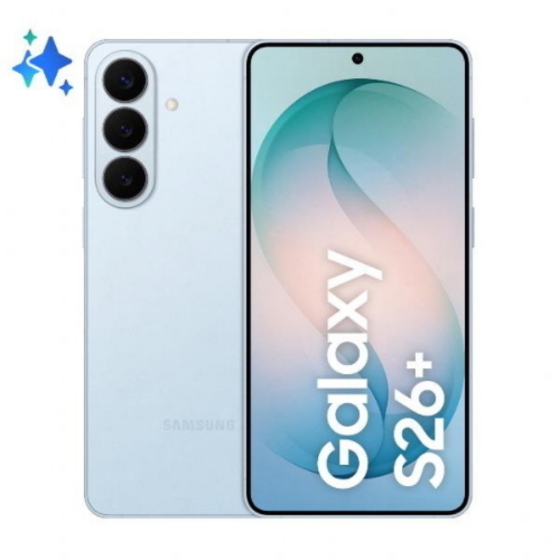 Samsung s947 galaxy s26+ ai 5g dual sim 6.7 octa core 512gb ram 12gb 5g wind3 sky blue