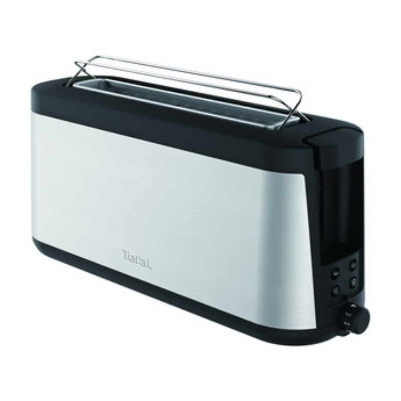 Tefal tl4308 7 2 fetta/e 1000 w nero, acciaio inox