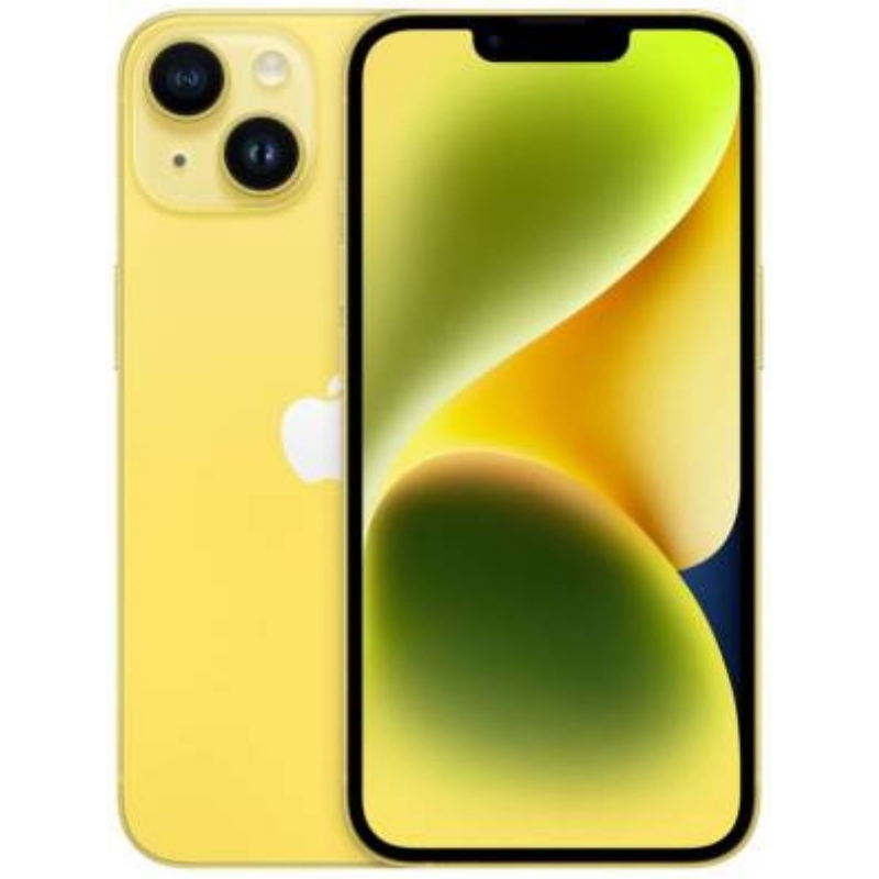 Apple iphone 14 128gb 6.1 yellow ita mr3x3ql/a