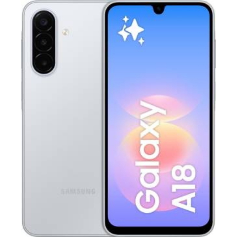 Samsung sm-a185 a18 4+128gb6.7 4g silver ds eu