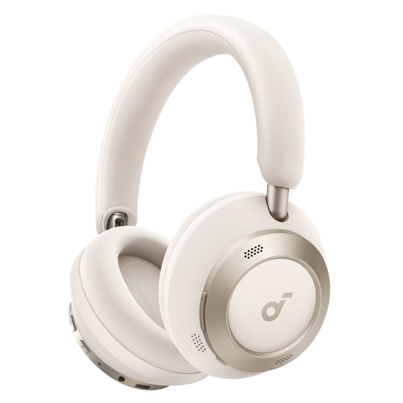 Anker innovations anker soundcore space one pro, kopfhorer, weis
