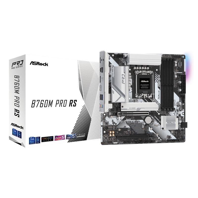 B760m pro rs intel b760 lga 1700 atx - Immagine 9