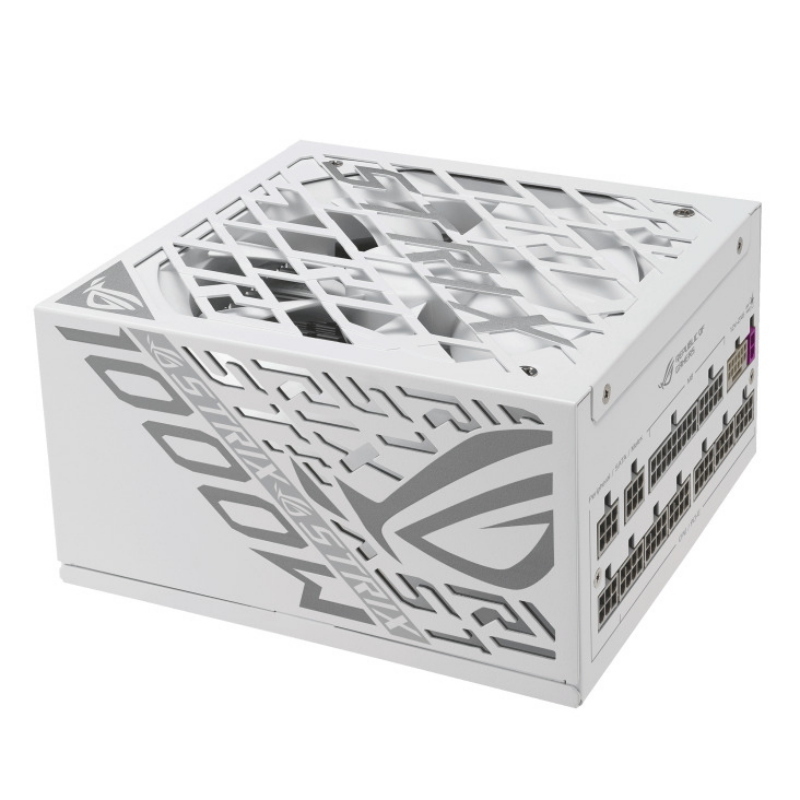 Asus Bianco Netzteil Rog-Strix-1000P-Gaming-Wht-E 1000W 80+ Platin (1000 W), Alimentatore Pc, - Immagine 5