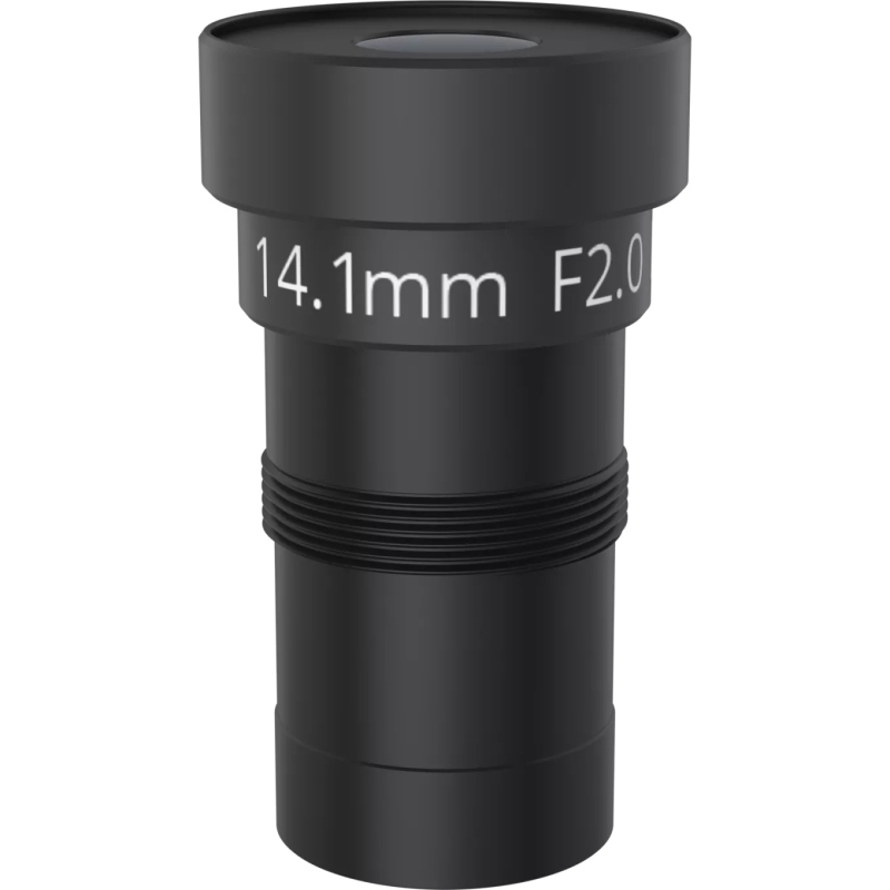 Axis 03140-001, linse, schwarz, axis, q6020-e, 14.1 mm, 31