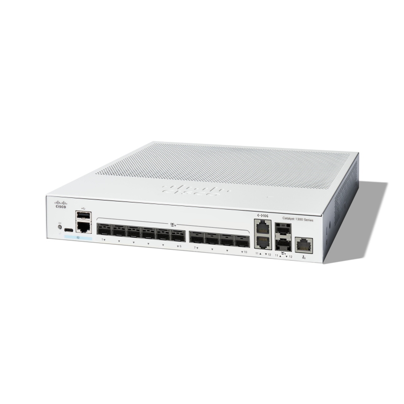 Catalyst c1300-12xs switch di rete gestito l2/l3 grigio - Immagine 5