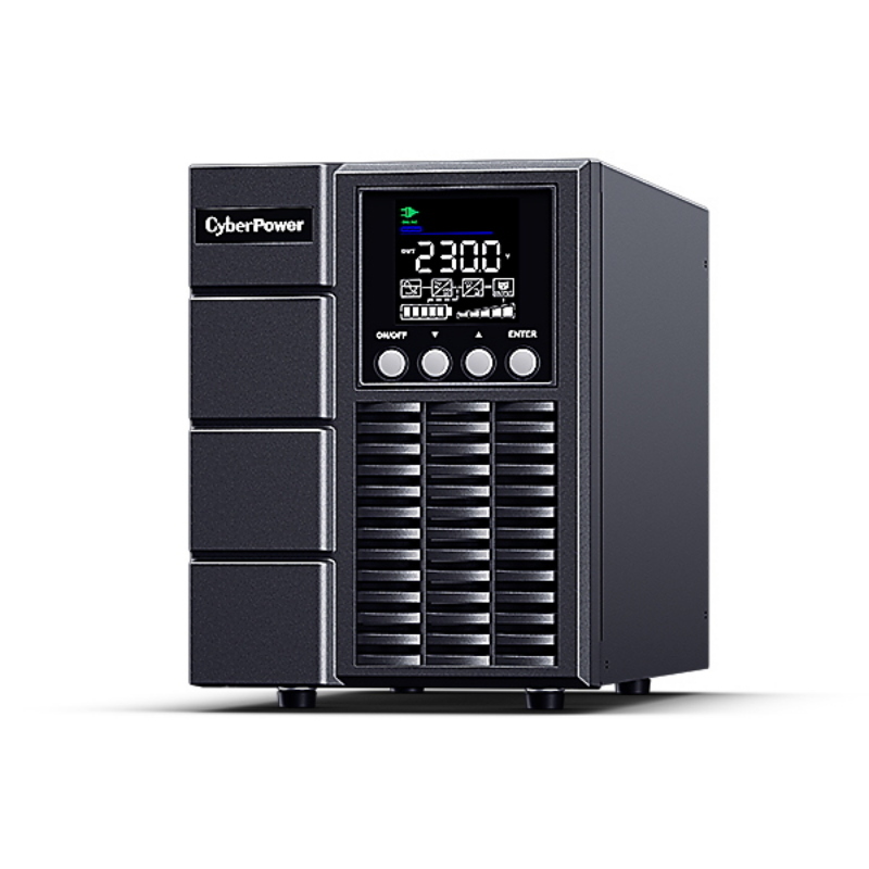 Cyberpower ols1000ea ups online 1000va/900w 2*schuko/iec rack 2u