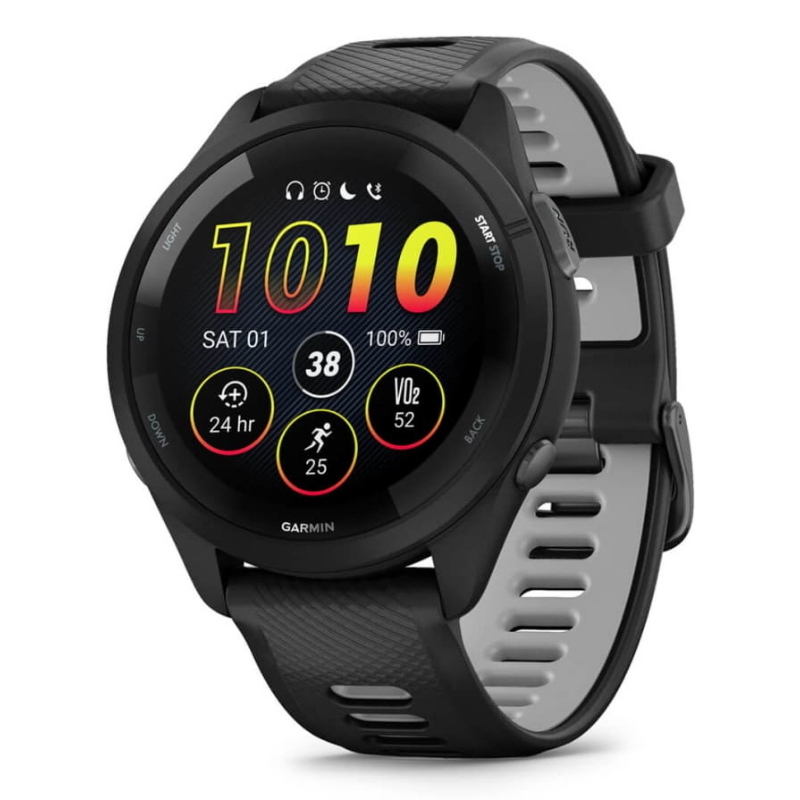 Forerunner 265 3,3 cm (1.3") amoled 46 mm digitale 416 x 416 pixel touch screen nero wi-fi gps (satellitare) - Immagine 6