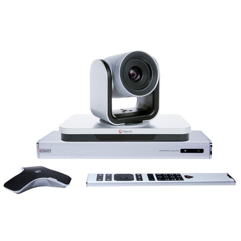 Hp poly sistema di videoconferenza poly realpresence group 500 con eagleeyeiv 12x