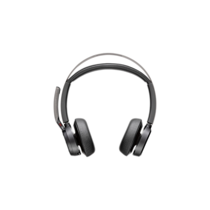 Poly Nero Cuffie Wireless Bluetooth 5.1 Con Anc, Microfono Boom E Dock Di Ricarica - Immagine 11
