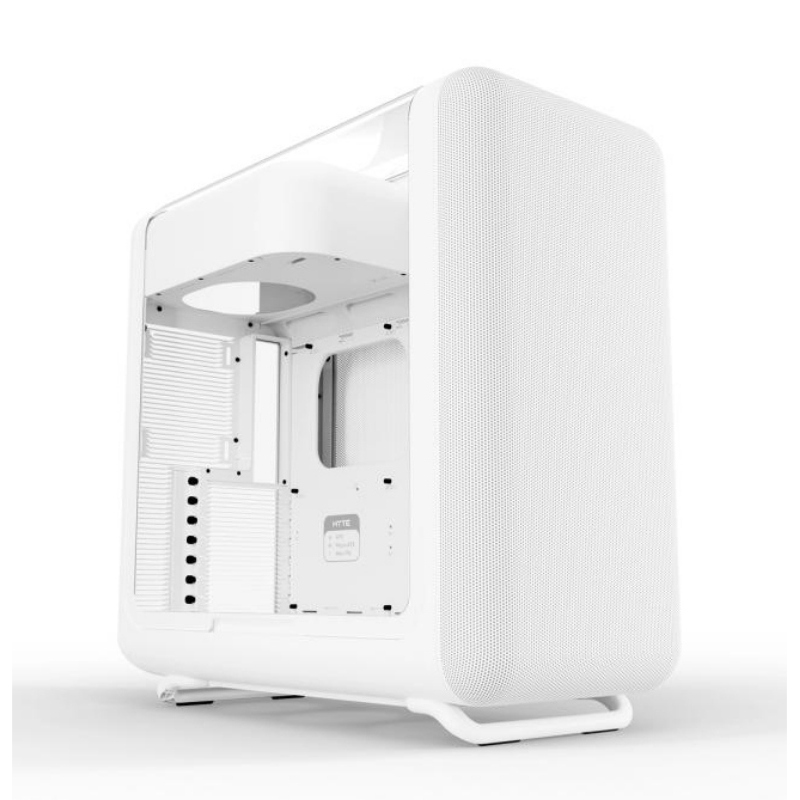 Hyte x50 snow white case midi tower vetro temperato no-power e-atx/atx/matx/mini-itx