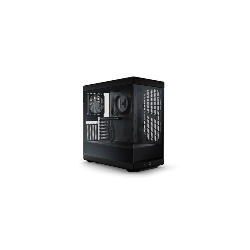 Hyte y40 black case midi tower vetro temperato no-power atx/matx/mini-itx