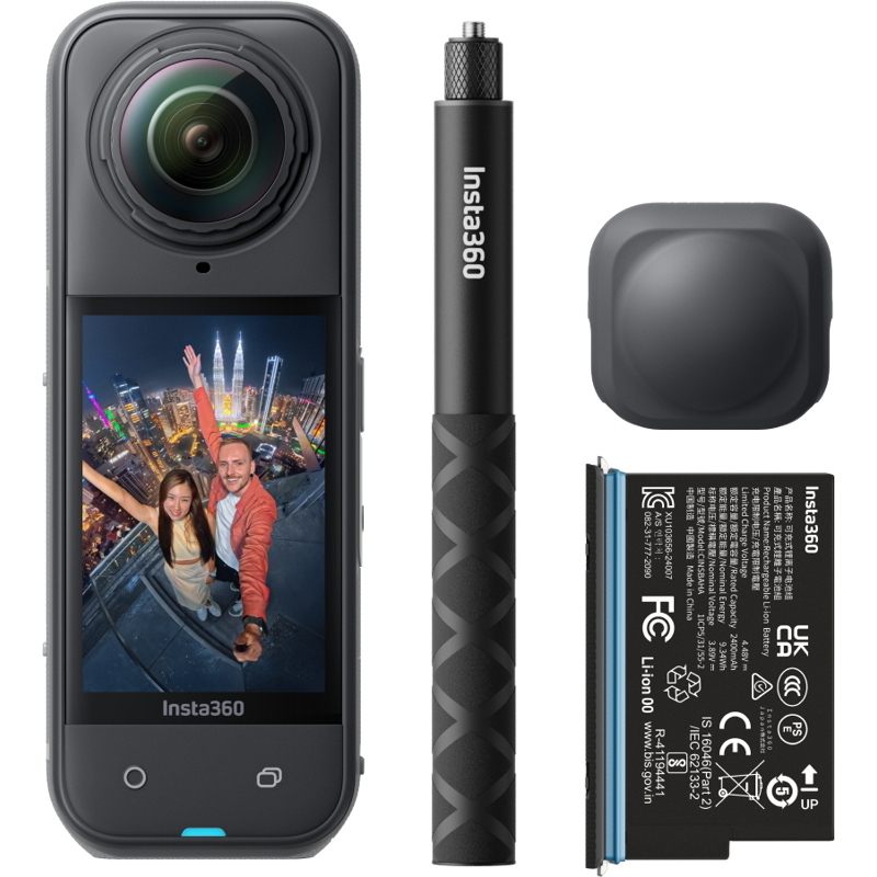 Insta360 x5 360-grad-action-kamera starter bundle