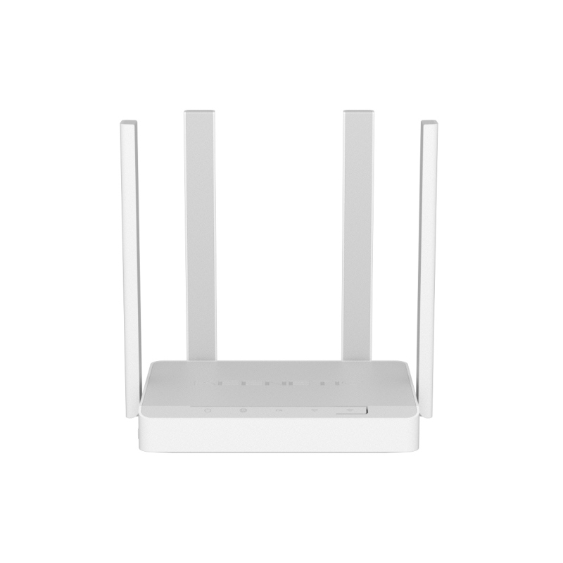 Keenetic router gigabit wi-fi 5 ac1200 con smart switch gigabit con 4 porte, n.1 usb