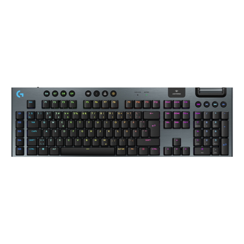 Logitech G G915 X LIGHTSPEED tastiera Gaming USB + RF Wireless + Bluetooth QWERT - Immagine 3