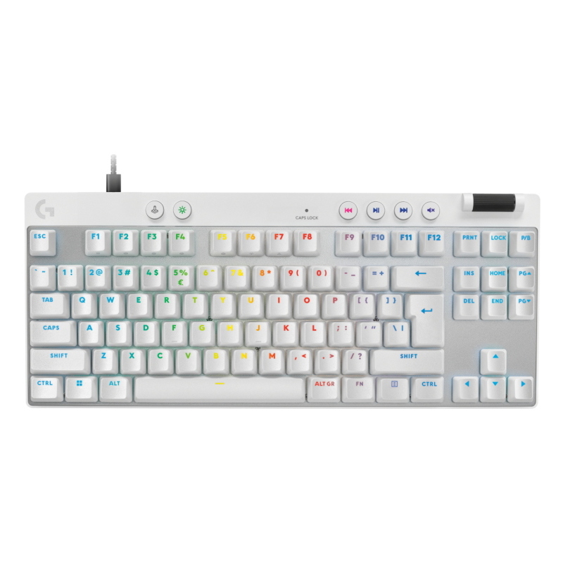 Logitech G Bianco Tastiera Da Gioco Pro X Tkl Rapid In Inglese Internazionale (Qwerty) - Immagine 4