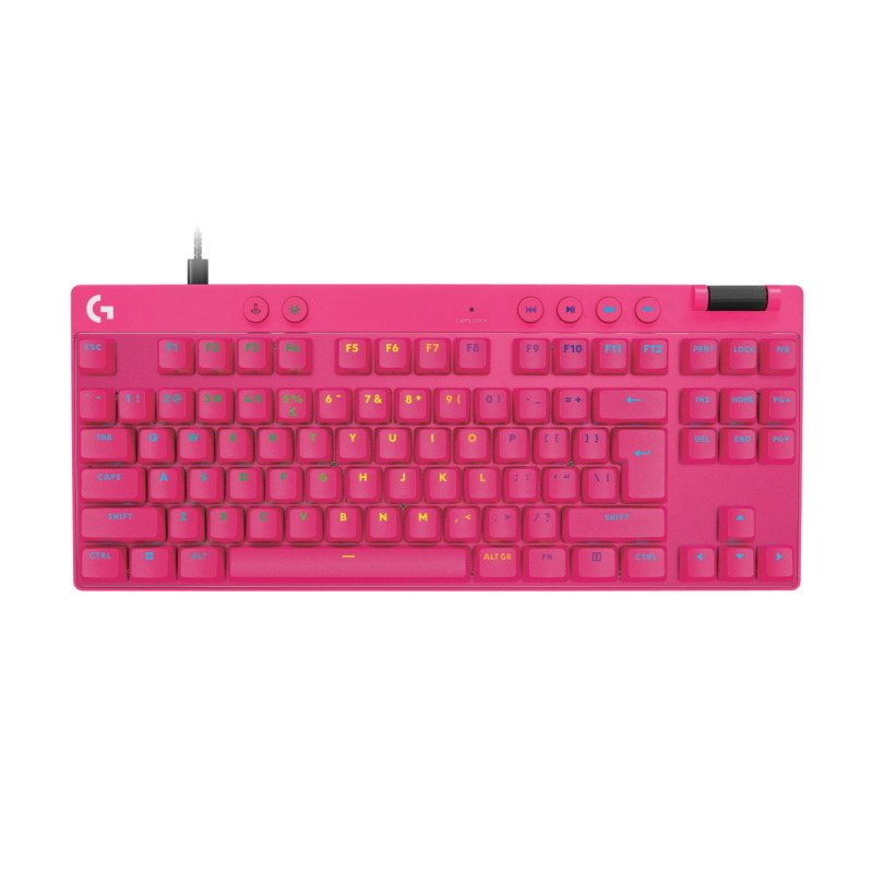 Logitech G Magenta Tastiera Da Gioco Pro X Tkl Rapid In Inglese Internazionale (Qwerty) - Immagine 6