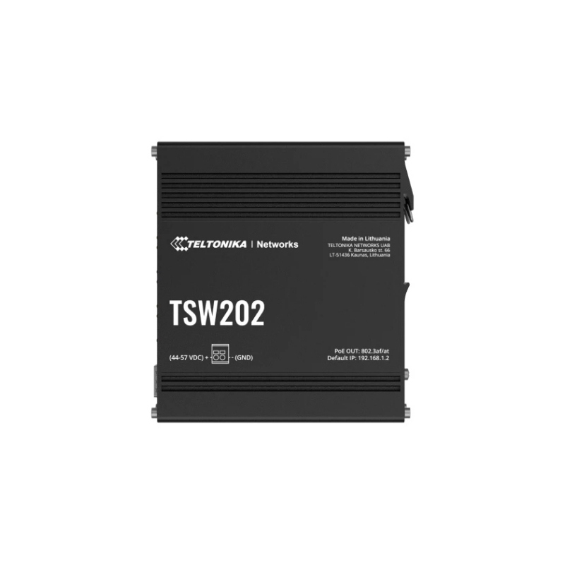 Managed poe+ switch l2/l3, 8xrj45 gigabit poe+, 2xsfp, poe budget 240w, profinet, ideale per tvcc - no alimentatore