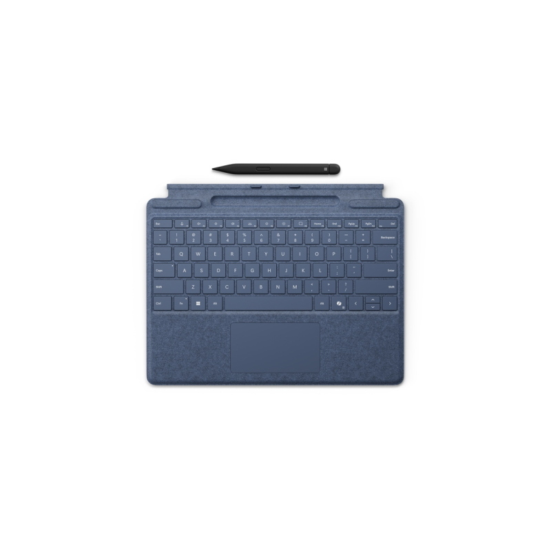 Microsoft surface pro keyboard mit slim pen saphir