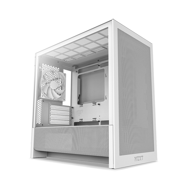 NZXT H9 H3 Flow Midi Tower Bianco (NZXT H3 Flow [2025] All White Midi Tow) - Immagine 10