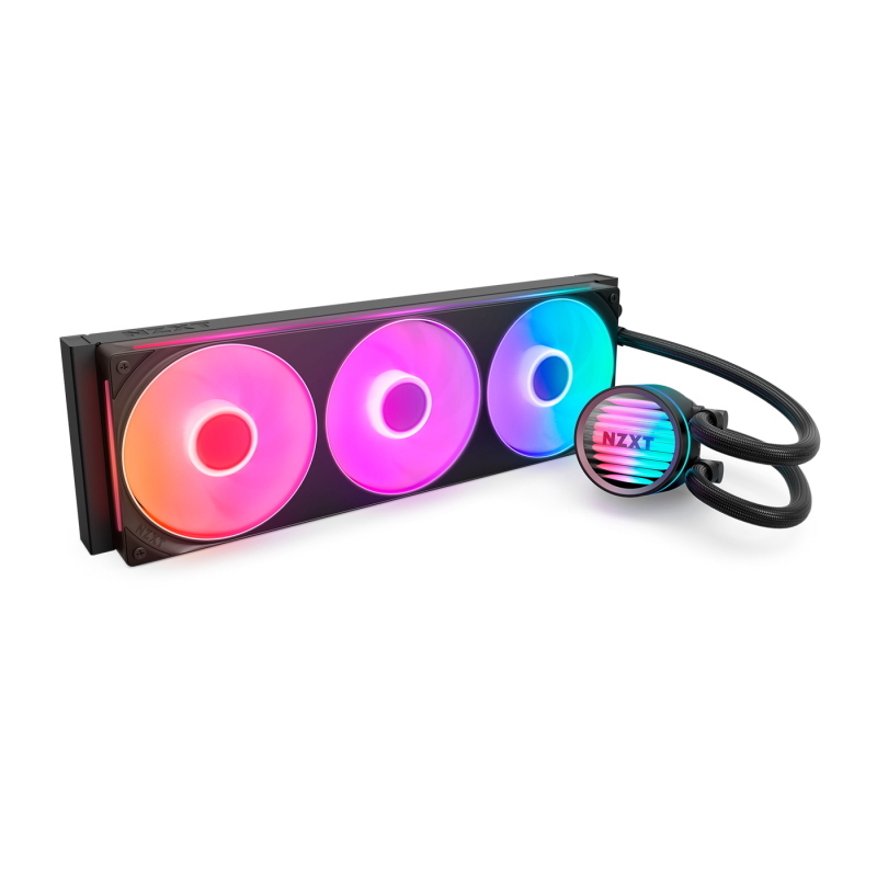 Nzxt Nero Kraken Core 360 Rgb, Raffreddamento Ad Acqua Cpu, - Immagine 4