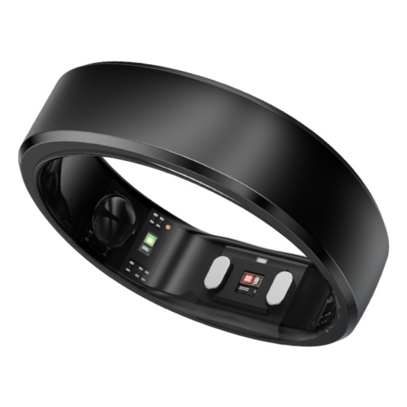 Ringconn smart ring gen2 fÃ¼r frauen und mÃ¤nner - schlaf- und fitness tracking wearable - herzfrequenz - matt-schwarz g