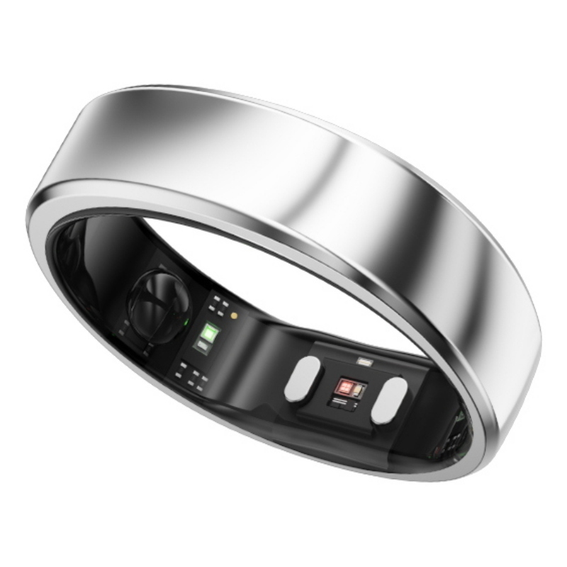 Ringconn smart ring gen2 fÃ¼r frauen und mÃ¤nner - schlaf- und fitness tracking wearable - herzfrequenz - zukunftssilber
