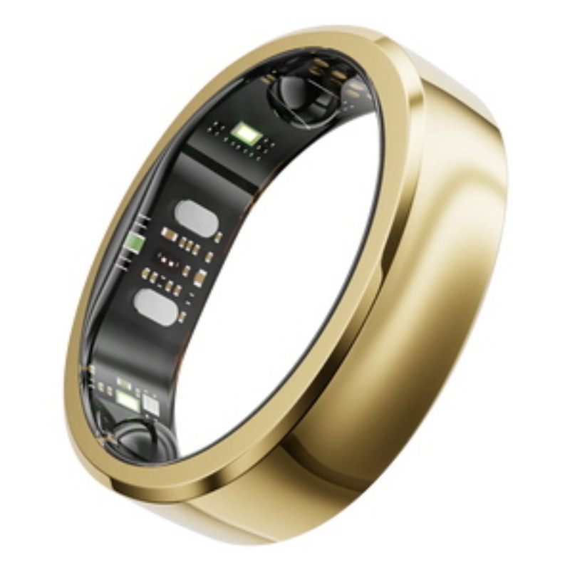 Ringconn smart ring gen3 fÃ¼r frauen und mÃ¤nner - mattes gold grÃ¶Ãe 12