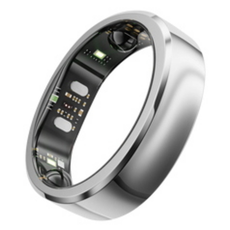 Ringconn smart ring gen3 fÃ¼r frauen und mÃ¤nner - poliertes silber grÃ¶Ãe 15