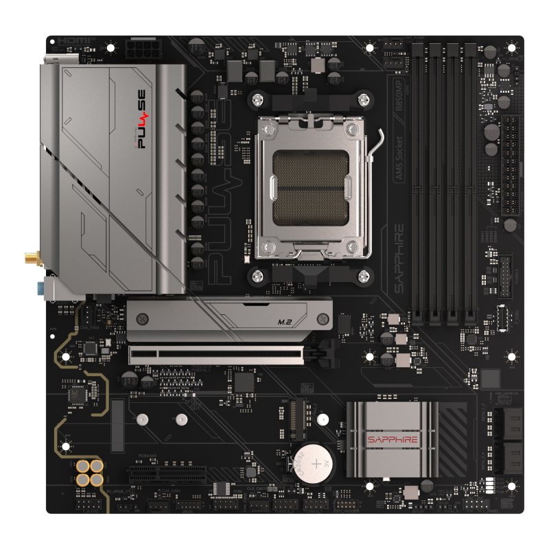 Pulse b850m wifi amd b850 socket am5 micro atx - Immagine 13