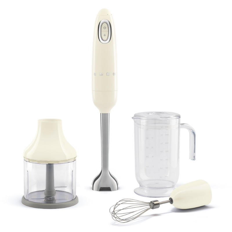Smeg hbf03creu 50s style stabmixer creme