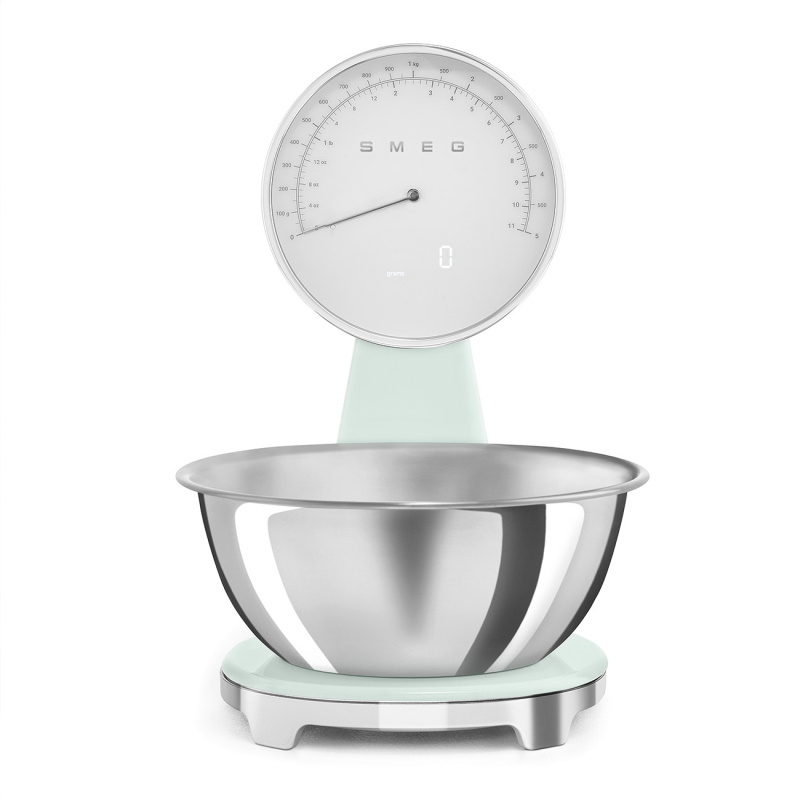 Smeg kÃ¼chenwaage 50\`s style pastellgrÃ¼n