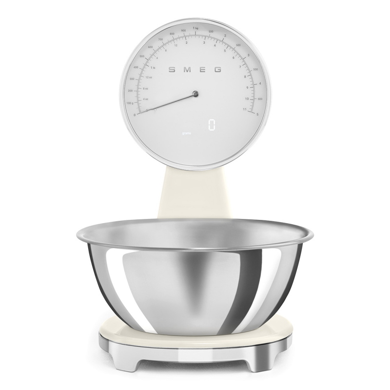 Smeg küchenwaage 50\`s style creme