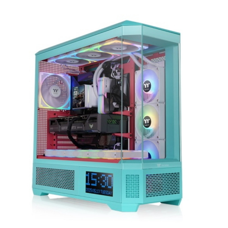 Thermaltake view 600 tg full tower atx gehÃ¤use sichtfenster mint strawberry