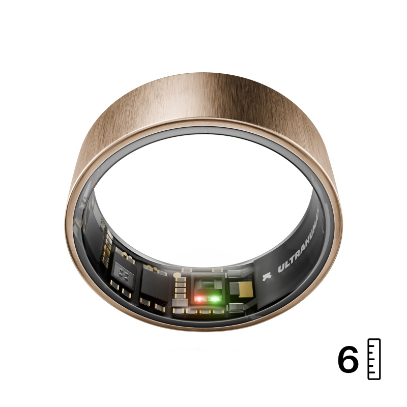 Ultrahuman air smart ring rose gold größe 6