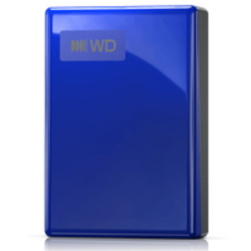 Wd my passport 4 tb 2.5 zoll usb 3.2 usb-c (5gb/âs) blau externe festplatte hdd