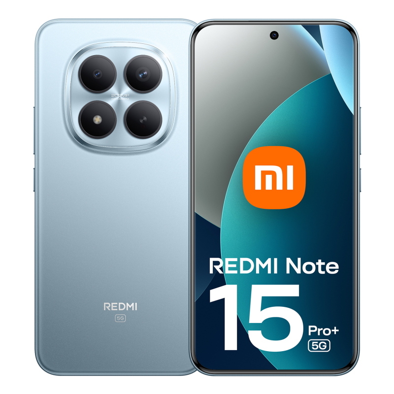 Xiaomi redmi note 15 pro+ 5g dual sim 6.83 octa core 256gb ram 8gb 5g europa glacier blue - Immagine 8