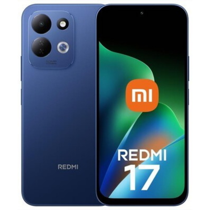 Xiaomi redmi 17 4g 4/256gb deep blue dual sim - (garanzia europa - no brand)