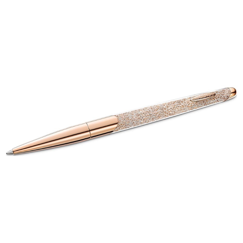 Swarovski 5534329 penna a sfera crystalline, tono oro rosa, placcato color oro rosa di swarovski originale