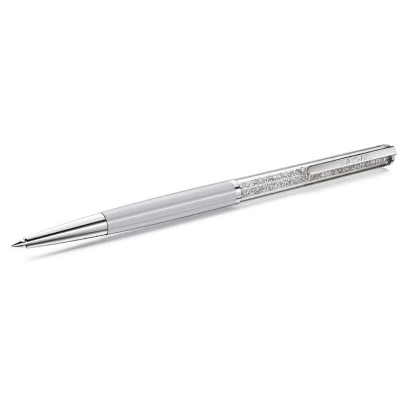 Swarovski 5709613 penna a sfera crystalline, grigio, laccato grigio, di swarovski originale